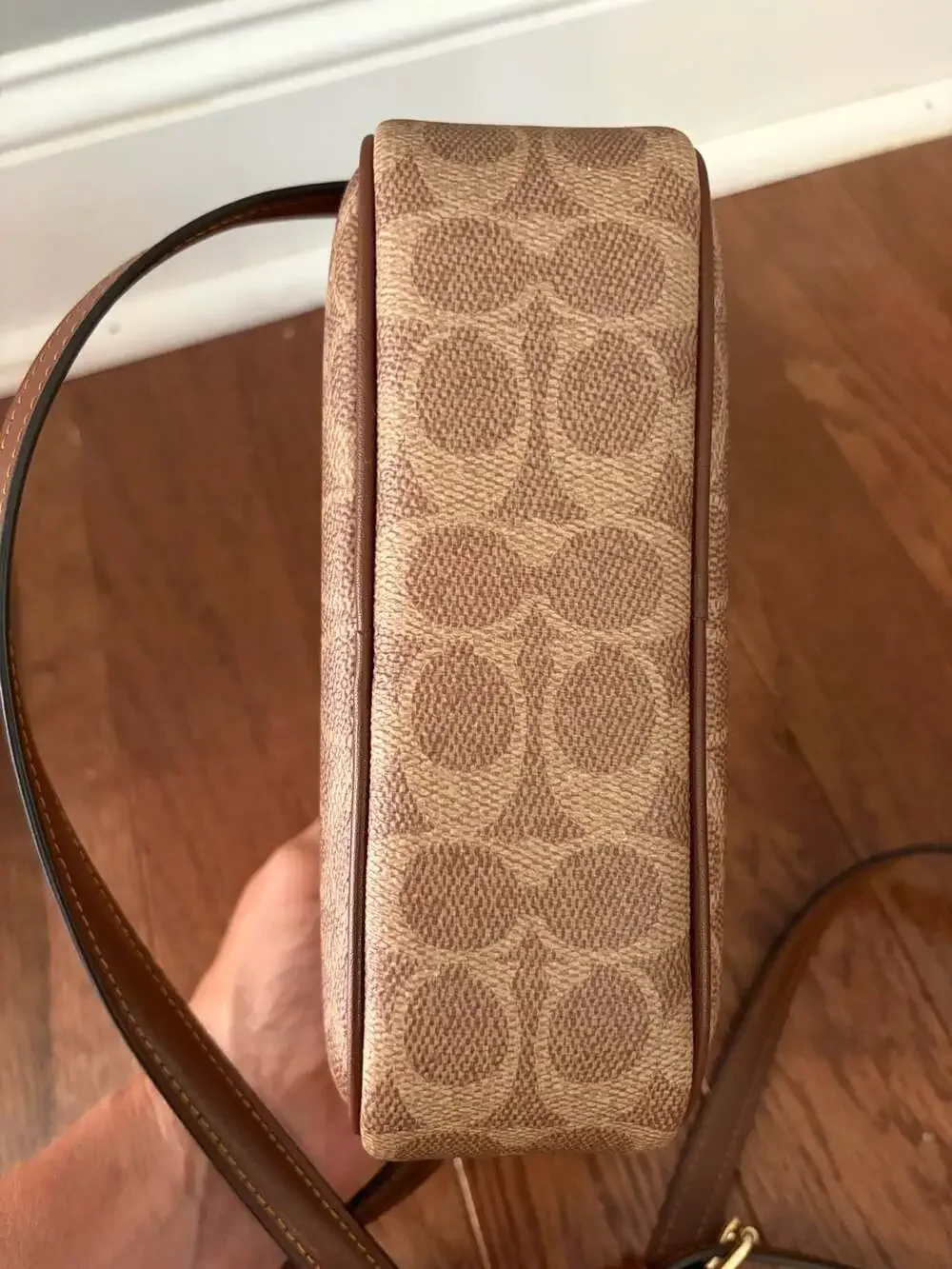 Coach Mini Jamie Camera Bag In Signature Canvas